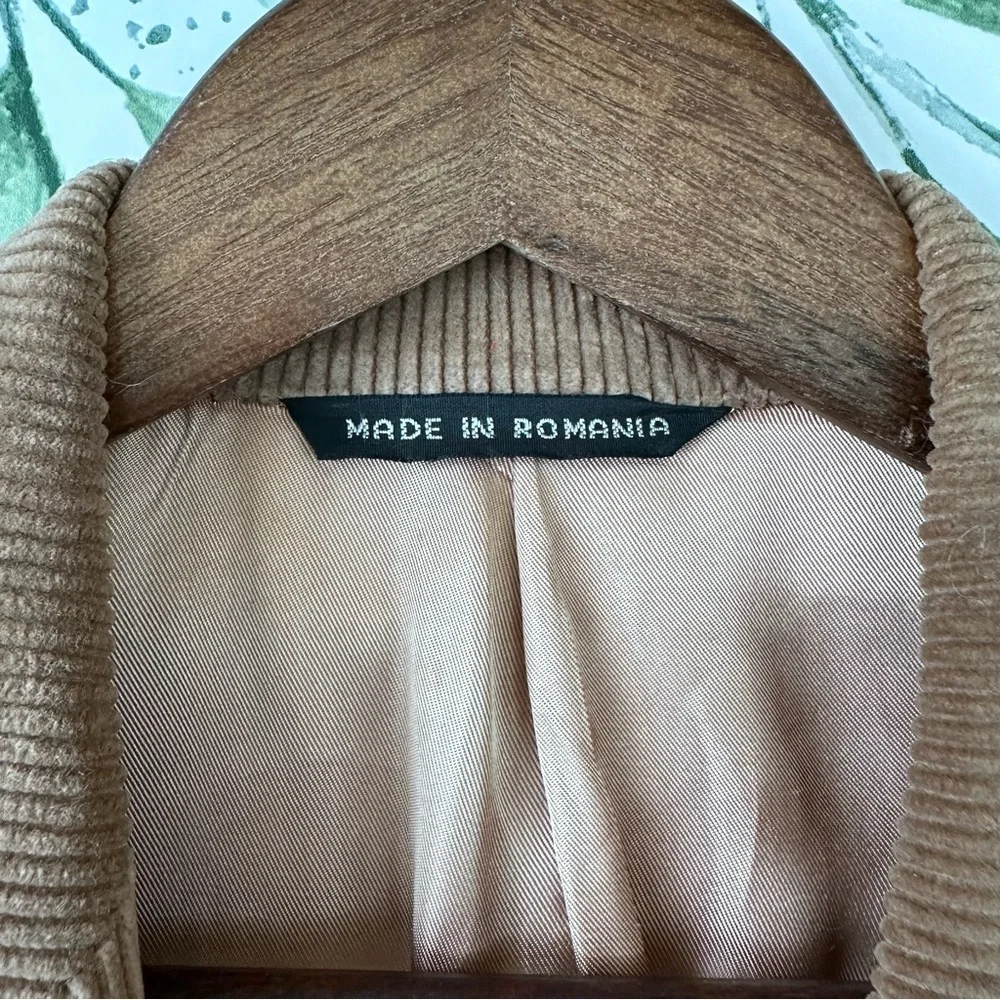 Vintage Men’s DiBenedetto Corduroy Blazer. 42. Brown.